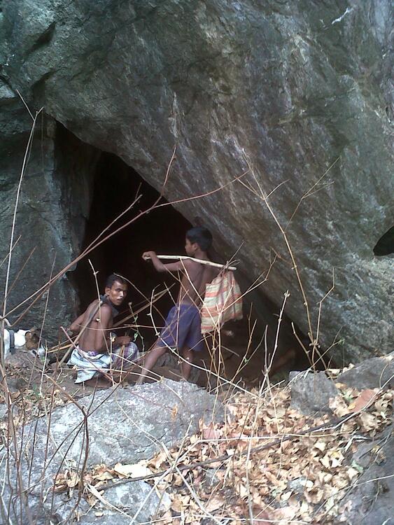 Caves in Dhurwa land Caves in Dhurwa land