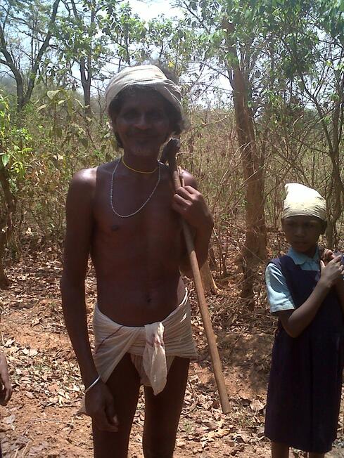 Dhurwa man on a travel